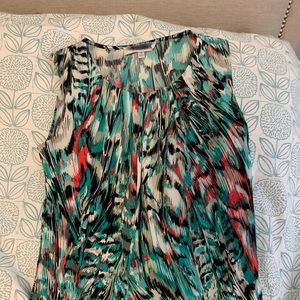 Colorful dressy tank